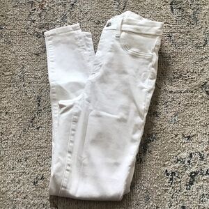 American Eagle Outfitters White Skinny Jeans